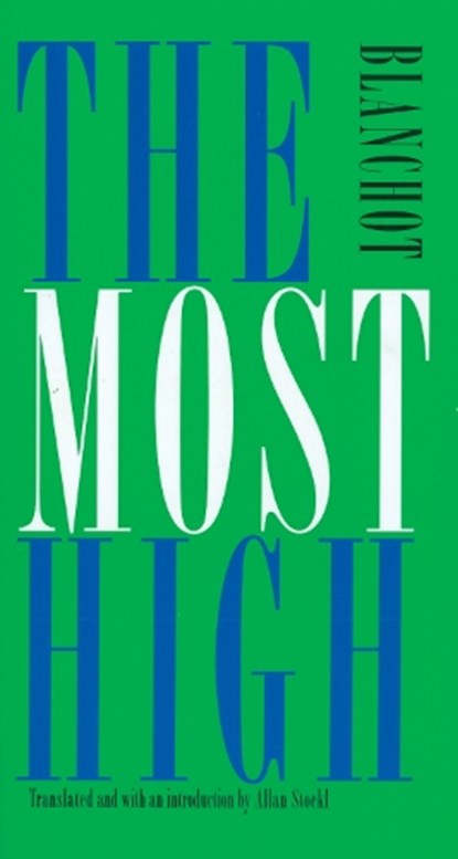 The Most High, Maurice Blanchot - Paperback - 9780803261907