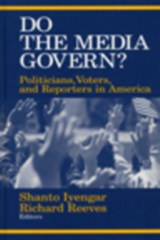 Do the Media Govern? - Shanto Iyengar ; Richard Reeves - 9780803956063