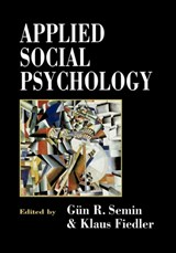 Applied Social Psychology - Gun Semin ; Klaus Fiedler - 9780803979253