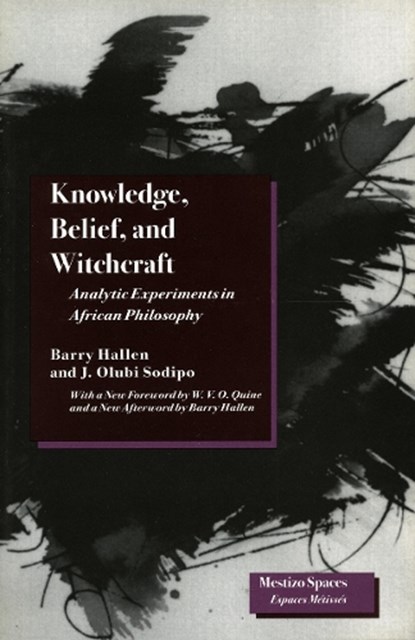 Knowledge, Belief, and Witchcraft, Barry Hallen ; J. Olubi Sodipo - Paperback - 9780804728232