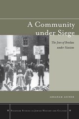 A Community under Siege - Abraham Ascher - 9780804755184