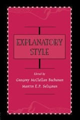 Explanatory Style - Gregory McClell Buchanan ; Martin E.P. Seligman - 9780805817898