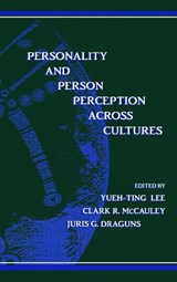 Personality and Person Perception Across Cultures - Yueh-Ting Lee ; Clark R. McCauley ; Juris G. Draguns - 9780805828139