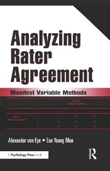 Analyzing Rater Agreement - Alexander von Eye ; Eun Young Mun - 9780805862409