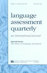 The Ethics of Language Assessment - Alan Davies - 9780805895254