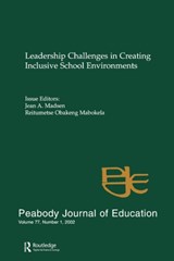Leadership Challenges in Creating inclusive School Environments - Jean A. Madsen ; Reitumetse Obak Mabokela - 9780805896336