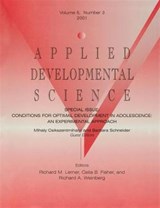 Conditions for Optimal Development in Adolescence - Mihaly Csikszentmihalyi ; Barbara Schneider - 9780805897197