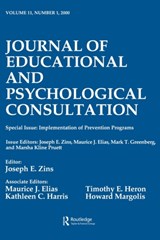 Implementation of Prevention Programs - Joseph E. Zins ; Maurice J. (Rutgers University) Elias ; Mark T. Greenberg ; Marsha Kline Pruett - 9780805897562