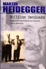 Zollikon Senimars - Martin Heidegger ; Franz K. Mayr ; Richard R. Askay - 9780810118331