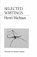 Selected Writings Michaux, Henri Michaux - Paperback - 9780811201056