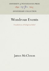 Wondrous Events - James McClenon - 9780812230741