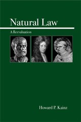 Natural Law - KAINZ,  Howard P. - 9780812694543
