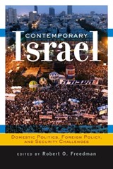 Contemporary Israel - Robert O Freedman - 9780813343853