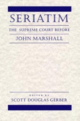 Seriatim - Scott Douglas Gerber - 9780814731147