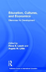 Education, Cultures, and Economics - Angela W. Little ; Fiona E. Leach - 9780815327837