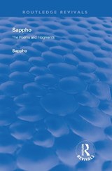 Revival: Sappho - Poems and Fragments (1926) - Sappho - 9780815375760
