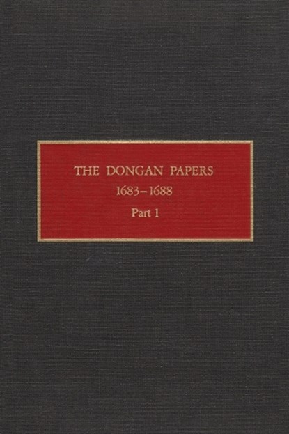 The Dongan Papers, CHRISTOPH,  Peter - Gebonden - 9780815625704