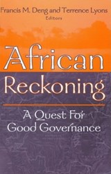 African Reckoning - Francis M. Deng ; Terrence Lyons - 9780815717836