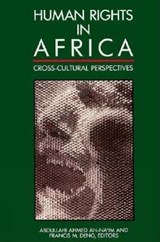Human Rights in Africa - Abdullahi Ahmed An-naim ; Francis M. Deng - 9780815717959