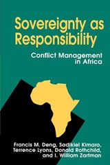 Sovereignty as Responsibility - Francis M. Deng ; Sadikiel Kimaro ; Terrence Lyons - 9780815718277