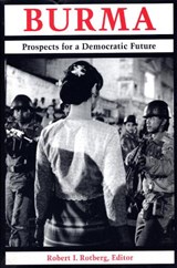 Burma - ROTBERG,  Robert I. - 9780815775812