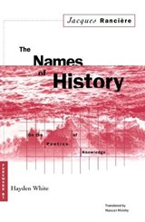Names Of History - Jacques Ranciere - 9780816624034