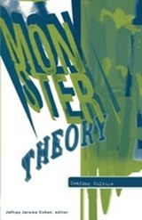 Monster Theory - Jeffrey Jerome Cohen - 9780816628551