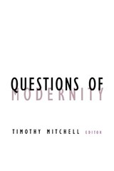 Questions Of Modernity - Timothy Mitchell - 9780816631346