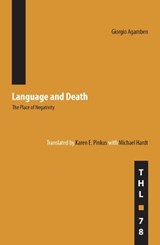 Language and Death - Giorgio Agamben - 9780816649235