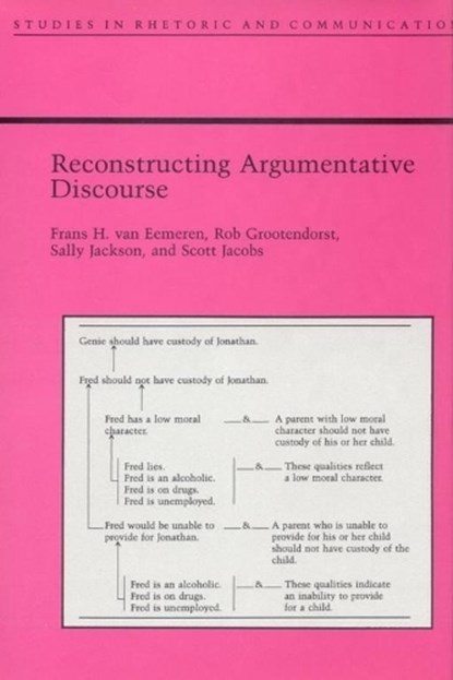 Reconstructing Argumentative Discourse, Frans Van Eemeren ; Rob Grootendorst ; Scott Jacobs ; Sally Jackson - Paperback - 9780817312299