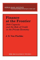 Finance at the Frontier - World Bank Group - 9780821318188
