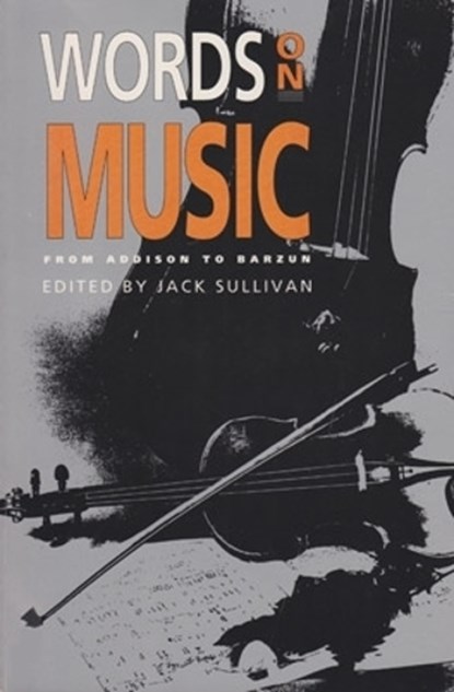 Words on Music, Jack Sullivan - Paperback - 9780821409596
