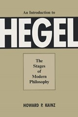 An Introduction To Hegel - Howard P. Kainz - 9780821411421