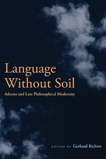 Language Without Soil, Gerhard Richter - Gebonden - 9780823231263
