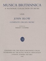 Complete Organ Music - John Blow - 9780852498347
