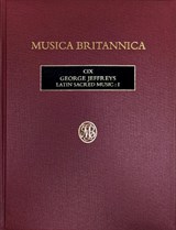George Jeffreys: Latin Sacred Music: I -  - 9780852499740
