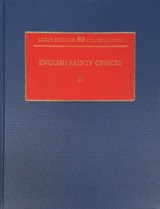 English Saints' Offices: II -  - 9780852499801