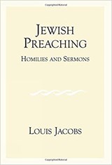 Jewish Preaching - JACOBS,  Louis - 9780853035619
