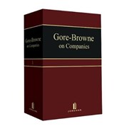 Gore-Browne on Companies - MILLETT,  Rt Hon Lord - 9780853080282