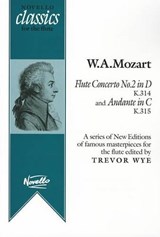 Flute Concerto No.2 in D, K.314 and Andante in C, K.315 - WYE,  Trevor - 9780853603283