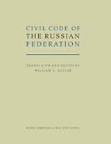 Civil Code of the Russian Federation - William E Butler - 9780854902057