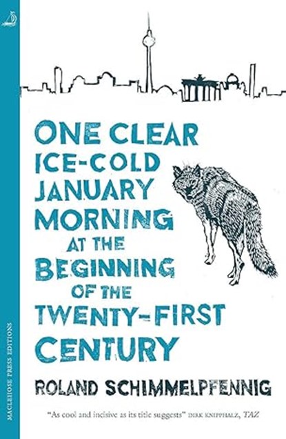 One Clear, Ice-cold January Morning at the Beginning of the Twenty-First Century, Roland Schimmelpfennig&, Jamie Bulloch (translation) - Paperback - 9780857057013
