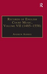 Records of English Court Music - Andrew Ashbee - 9780859678605