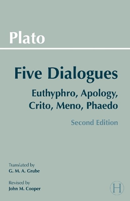 Plato: Five Dialogues, Plato - Paperback - 9780872206335