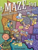 A-Maze-Ing Western National Parks & Monuments - Rising Moon - 9780873588102