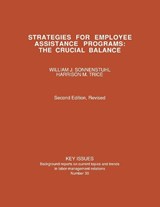 Strategies for Employee Assistance Programs - William J. Sonnenstuhl ; Harrison M. Trice - 9780875461670