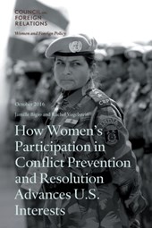How Women's Participation in Conflict Prevention and Resolution Advances U.S. Interests