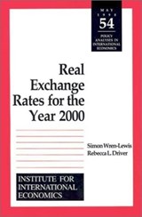 Real Exchange Rates for the Year 2000 - WREN-LEWIS,  Simon - 9780881322538