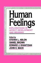 Human Feelings - Steven L. Ablon ; Daniel P. Brown ; Edward J. Khantzian ; John E. Mack - 9780881631449