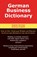 German Business Dictionary, SOFER,  Morry - Paperback - 9780884003106